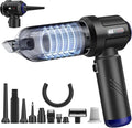 Car Vacuum Portable Cordless High Power Small Handheld Vacuum Cleaner 4-in-1 Compressed Air Duster & Air Blower & Pump Hand H