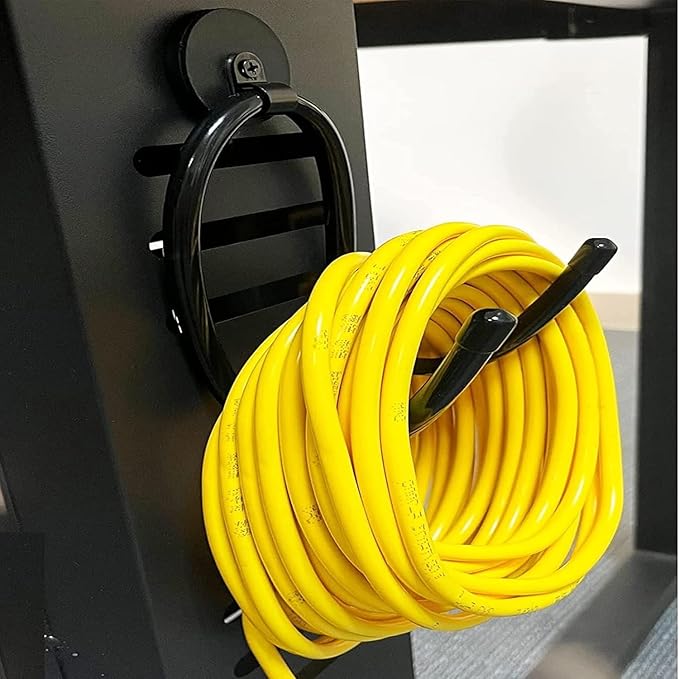 4 Pack Strong Garage Magnetic Hooks, Power Tool Organizer Rack, Heavy Duty Storage Utility Magnet Hooks for Power Drill,Garde