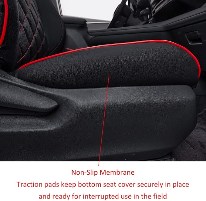EKR Sienna Seat Covers for 2021-2026 Toyota Sienna LE, XLE,8 Seats,2nd Row 4/2/4 Split,Waterproof Seat Covers Full Set for Tr