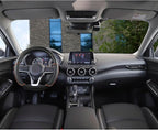 GIANT PANDA D Shape Steering Wheel Cover for Nissan Rogue Kicks - Auto Car Steering Wheel Cover Customized for Nissan Altima 