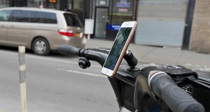 The Original Dual Magnetic Movable Phone Holder and Tablet Mount (Gold)