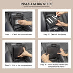 JKCOVER Center Console Hidden Organizer Compatible with Toyota 4Runner 2025 2026 Box Accessories Armrest Secret Compartment One-Touch Hidden Storage Box