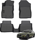 Auxko All Weather Floor Mats Fits for Subaru Crosstrek 2024 2025 2026 & Subaru Impreza 2024-2026 TPE Rubber Liners Accessoires All Season Guard Mats for 1st & 2nd Row