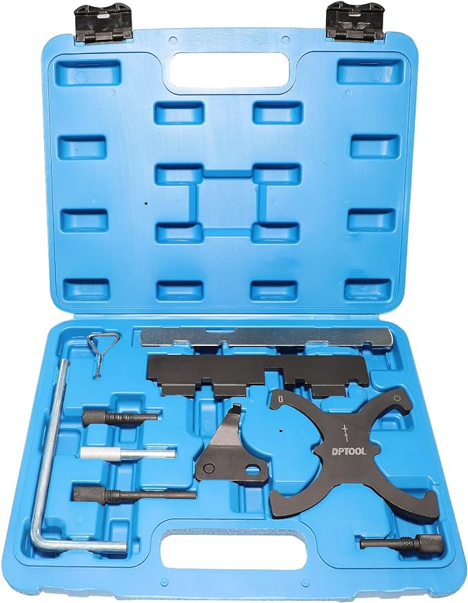 Camshaft Timing Locking Tool Kit Compatible with Ford fusion Escape Focus Fiesta Mazada 1.25 1.4 1.6 1.7 1.8 2.0 2.3L 2.5L Ec