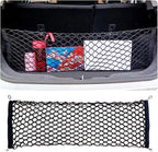 Car Rear Cargo Net with Good Elasticity&Tensile Strength Trunk Net Organizer for SUV Truck,Ideal Car Net Keeps Overlanding