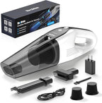 Handheld Vacuum Cordless, Ultra-Strong Suction Car Vacuum Portable Cordless, Rechargeable Hand Held Car Vacuum Cleaner High P
