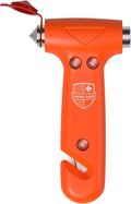 Swiss Safe Durable 5-1 Car Safety Hammer Window Breaker Breaker Tool w/Seatbelt Cutter - Emergency Escape Glass Hammer - Truc