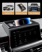 ECOZEN 2021-2024 Chvey Tahoe/Suburban & GMC Yukon Dash Console Organizer Tray - Behind Screen Organizer For 2021-2024 Tahoe/Suburban/Yukon Accessories Dashboard Storage Box Behind Screen