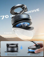 Lamicall Car Phone Holder - [70 LBS Strongest Suction] for Magsafe Car Mount, 360° Adjustable Suction Cup Phone Mount Dashboard Windshield Vacuum Magnetic Phone Holder for Car fit iPhone 17/16Pro Max