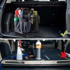 Car Trunk Organizer Multifunctional Storage Toolbox Carry Griddle,Large Grill Utensils Accessory Grilling Tools Basket