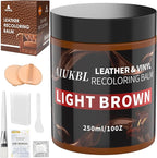 Leather Recoloring Balm, Leather Color Restorer, Leather Restorer for Couches, Leather Scratch Remover, Leather Scratch Repai