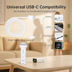 Cordless Electric Vacuum Pump for Vacuum Storage Bags Travel Air Pump, Portable USB Rechargeable Seal & Compression Bag Pump 
