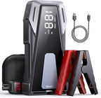 Portable Car Battery Jump Starter 6000A 21800mAh, Car Battery Jumper Starter Portable Jumper Cables for car(8.5L Gas/8.0L