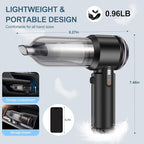 Portable Handheld car Vacuum Cleaner, 16000PA Vacuum Suction, Equipped with Two high-Efficiency Filters, Used for Cleaning ca