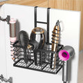 Sevenblue Hair Tool Organizer, 3-in-1 Universal Hair Dryer Holder, Adjustable Height Metal Blow Dryer Holder Wall Mounted/Ove