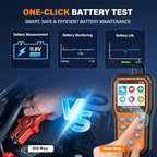 BluSon YM319 OBD2 Scanner Diagnostic Tool with Battery Tester, Check Engine Fault Code Reader with Live Data, Cloud Printing,