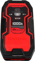 CRAFTSMAN Lithium Jump Starter and Portable Power Pack, CMXCESM263, 3-in-1, 2.4 Amp USB Port, LED Light, 1000 Amps, 12 Volt,