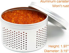Gun Safe Dehumidifier 200g - Small Silica Gel Desiccant Canister, Moisture Absorber for Gun Cabinets & Safes, Protect 80