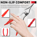 7PCS Automotive Electrical Terminal Connector Separator Removal Tool Kit,60°/Straight/Dual Head Electrical Disconnect Pliers 