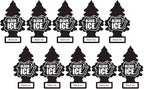 LittIe Trees Car Freshener, Black Ice Scent, 10-Pack