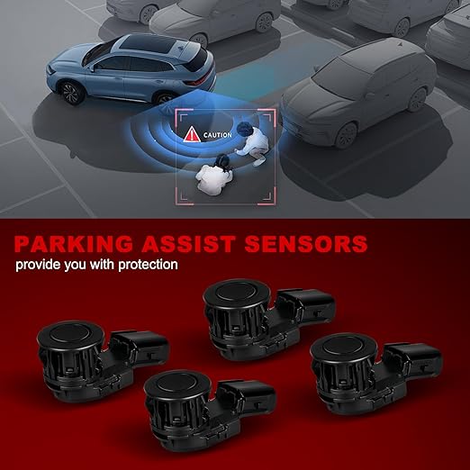 Parking Assist Sensor Compatible with Toyota RAV4 2014-2018,Tunder 2014-2021,Tacoma 2015-2022,Replace#89341-0C010 89341-0C020