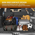 Powerty Floor Mat for Toyota 4Runner 2025 2026, All Weather TPE Custom Trunk Cargo Mat Liner with Backrest Mat Replacement for Toyota 4Runner Accessories (Fit 5 Seats,Not for Hybrid Model)