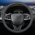 XHRING Car Steering Wheel Cover for Honda Civic Accord CRV HRV Pilot Passport Odyssey Element Insight Fit Ridgeline Clarity C