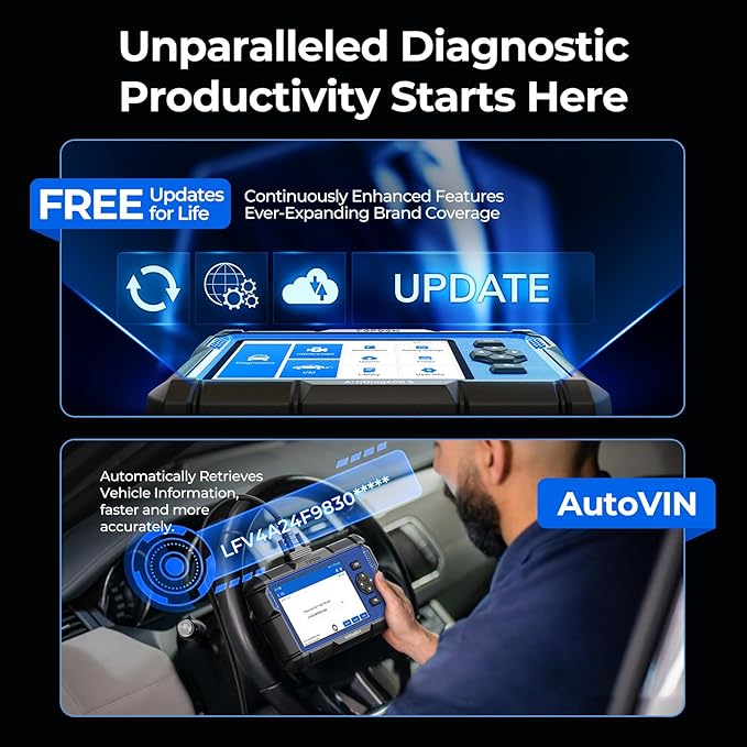 TOPDON Upgraded AD600S OBD2 Scanner, Diagnostic Tool, ABS SRS Transmission Engine Code Reader, 9 Reset Services Scan Tool,