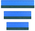 EHDIS Large Vinyl Squeegee Window Tint Tool 3PCS Big Size Felt Edge Wrap Scraper for Vinyl Graphic Decal Car Wrapping Applicator Wallpaper Smoothing (Blue)