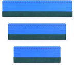 EHDIS Large Vinyl Squeegee Window Tint Tool 3PCS Big Size Felt Edge Wrap Scraper for Vinyl Graphic Decal Car Wrapping Applicator Wallpaper Smoothing (Blue)