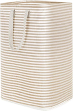 Lifewit 1 Pack Laundry Basket 80L Each, Collapsible Clothes Hamper with Reinforced Handles, Freestanding Waterproof Design fo