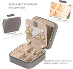 KElofoN 5 packTravel jewelry case Travel jewelry box Travel Jewelry Organizer Small Jewelry Organizer Box for Girls Women wit