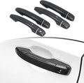 YINGTUU for Honda Accord 10th Gen 2018 2019 2020 2021 2022 Accessories Stickers Door Handle Cover Decals Carbon Fiber Pattern