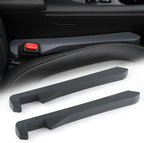 UREHEPO 2pcs Elastic Car Seat Gap Filler Organizer, Universal Interior Car Accessories to Stop Things from Dropping and Add Style for Car SUV and Truck, Fill The Gap Between Seat and Console - Gray