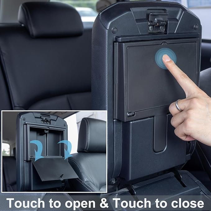JKCOVER Compatible with Toyota 4Runner 2010-2022 2023 2024 Center Console Hidden Organizer Box Accessories Armrest Secret Compartment Hidden Storage Box
