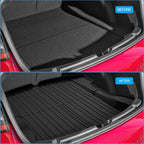 Nilight Cargo Mats for Tesla Model 3 2017 2018 2019 2020 2021 2022 2023,All Weather Protection Heavy Duty Cargo Liners