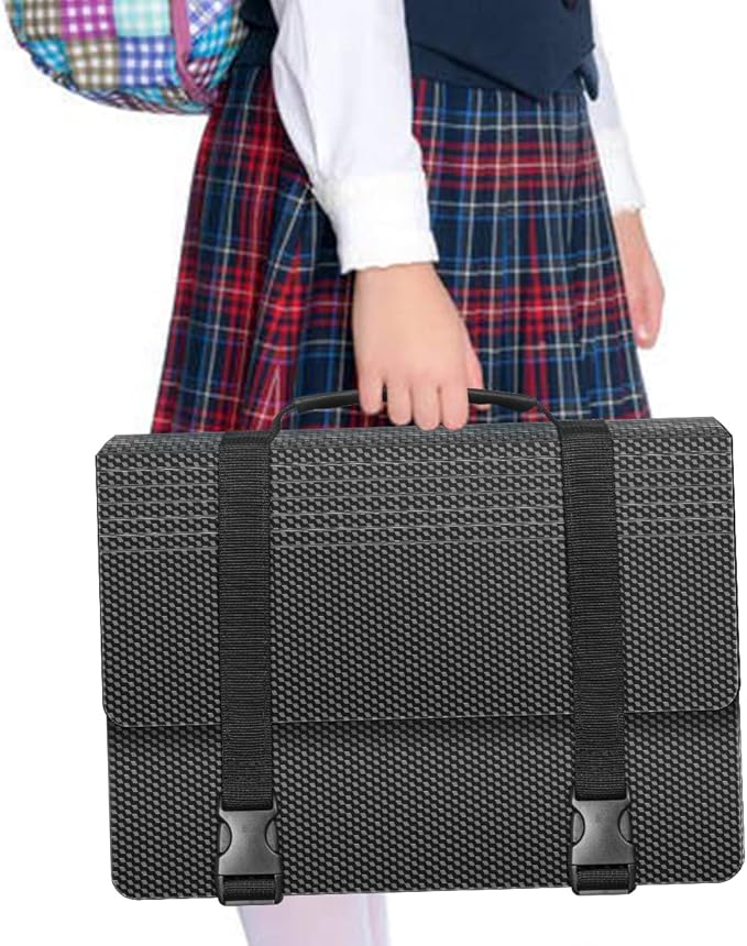 Expanding File Folders,25 Pockets Accordion File Organizer,Expandable Filing Folder with Handle,Portable File Box for Receipt