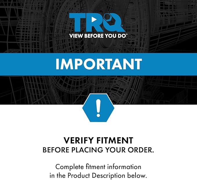 TRQ Driver Side Mirror Glass Heated Blind Spot For Factory Equipped & Aftermarket Mirrors Compatible with 2020-2022 Hyundai S