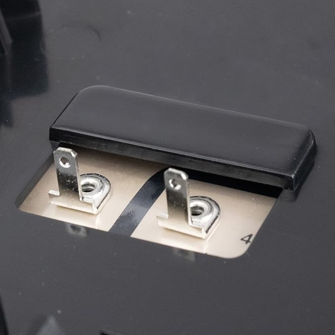 TRQ Passenger Side Heated Mirror Glass with Backing Plate Compatible with 2019-2021 Ram 1500