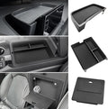 Muslogy for Pilot Center Console Organizer & Dash Storage Tray & Magnet Armrest Hidden Storage Compartment 3PCS Set Compatible with Honda Pilot 2023-2025(Console +Dash Tray+Hidden Organizer)