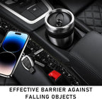 2PCS Bling Car Seat Gap Filler, Sparkling Rhinestone Side Seat Gap Blocker Stop Things from Dropping, Soft Foam Car Truck Filler Blocker Fill The Gaps Between Seats and Console (Black)