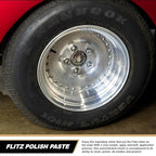 Flitz Metal Polish Paste - 1.76oz USA-Made Polish for Solid Chrome, Stainless Steel, & Aluminum - Non-Abrasive for Light Oxidation - Requires Manual Buffing - Not for Plated/Coated Surfaces (1 Pack)