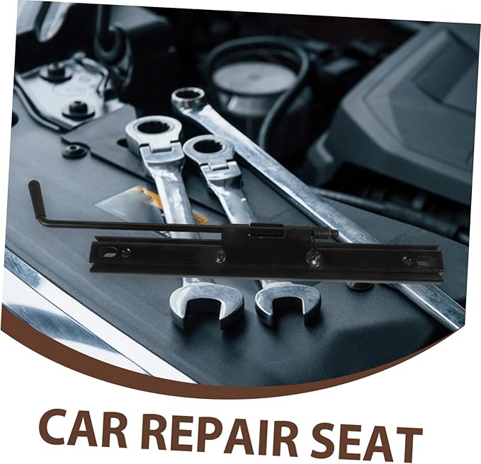 Mobestech 1 Pair Seat Adjuster Seat Sliding Seat Slider Track Car Accessory Universal Seat Sliders Car Seat Mounting Track Seat Mounting Track for Car Seat Bracket Car Seat Slider Car Supply