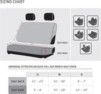 Browning Universal Bench Seat Covers, Water and Dirt Resistant Car, Truck, and SUV Bench Seat Covers, Excursion (Realtree Edg