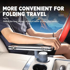 360 Rotating Folding Cup Holder Table, Steering Wheel Tray, Car & Laptop Desk - Car Accessories for Women & Men, Fit Tesla