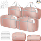 DIMJ Large Comforter Storage Bag with Handls, 100L Washable Blanket Storage, Compression Packing Totes Moving Bags With Zippe