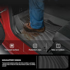 KIWI MASTER Floor Mats for 2022-2026 Honda Civic/Acura Integra, OEM Replacement 08P17-T20-110, Custom Fit All Weather Car Mats, Heavy Duty TPE Floor Liners, Front & Rear 2 Row, Black