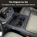 Black Center Console Cup Holder Compatible with Land Rover Defender 90 110 130 2020-2024 Car Cup Holder Expander Storage Box，