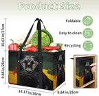 Reusable Grocery Bag Foldable Shopping Tote Bag with Handles Reusable Shopping Bags Large Kitchen Grocery Bags