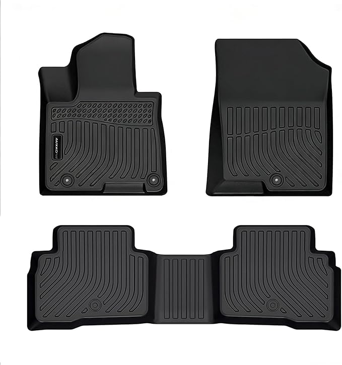 Auxko All Weather Floor Mats Fit for 2026 2025 2024-2022 Hyundai Tucson Hybrid(Not Plug in) TPE Liners All Season Guard Odorless Anti-Slip Floor Mats